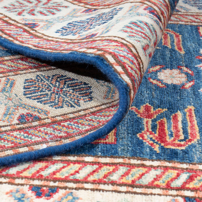 Tappeto corsia Tappeto Ziegler - Kazak - 299 x 84 cm - blu