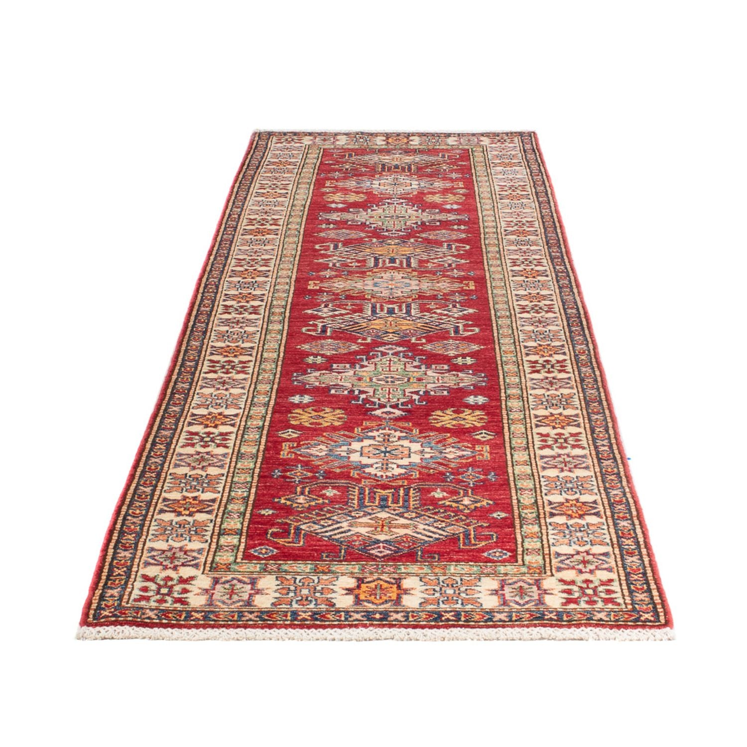 Tappeto corsia Tappeto Ziegler - Kazak - 315 x 83 cm - rosso