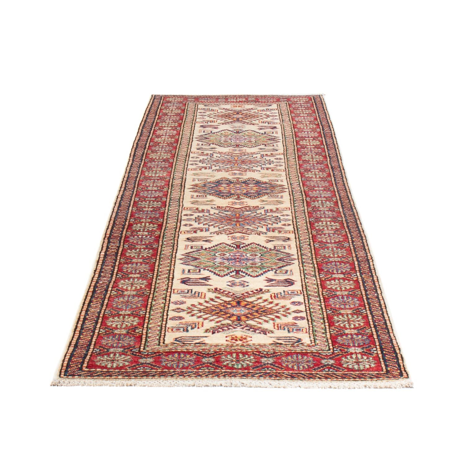 Tappeto corsia Tappeto Ziegler - Kazak - 300 x 81 cm - beige