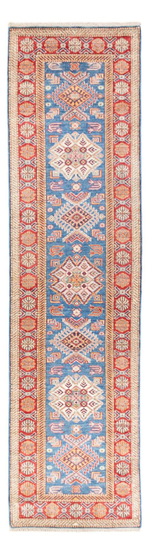 Tappeto corsia Tappeto Ziegler - Kazak - 306 x 79 cm - blu