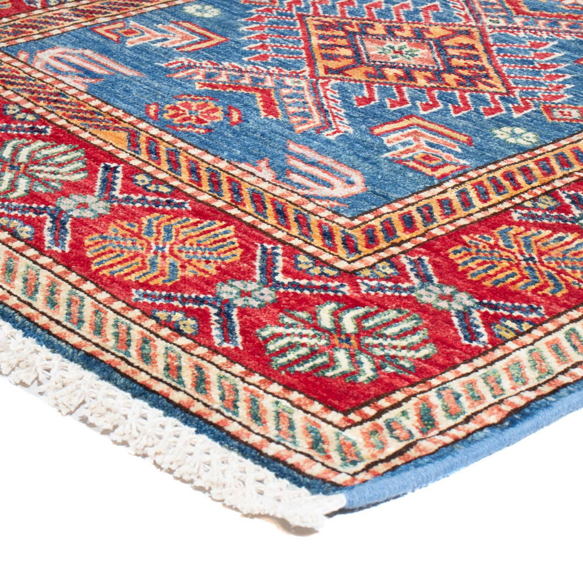 Tappeto corsia Tappeto Ziegler - Kazak - 306 x 79 cm - blu