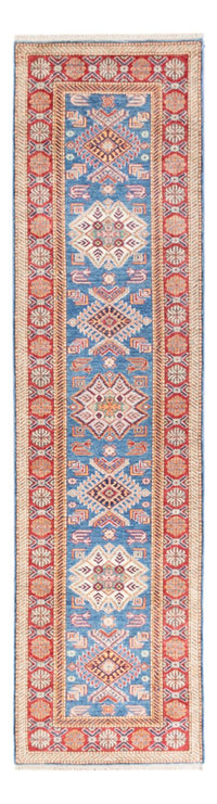 Tappeto corsia Tappeto Ziegler - Kazak - 302 x 79 cm - blu
