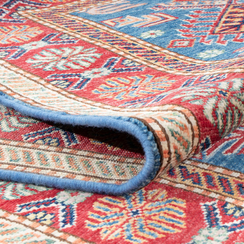 Tappeto corsia Tappeto Ziegler - Kazak - 302 x 79 cm - blu