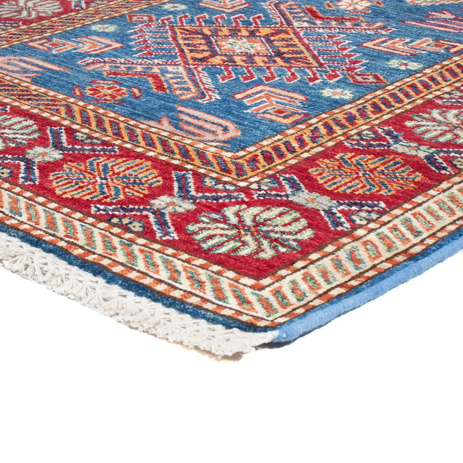 Tappeto corsia Tappeto Ziegler - Kazak - 302 x 80 cm - blu