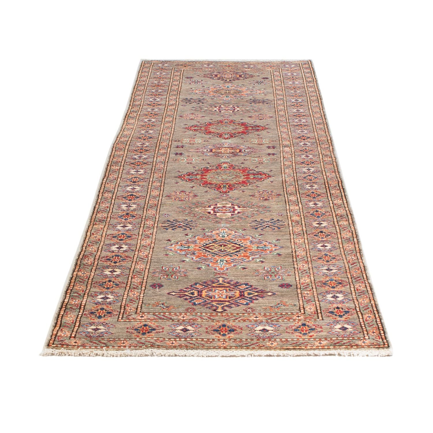 Tappeto corsia Tappeto Ziegler - Kazak - 297 x 79 cm - beige scuro