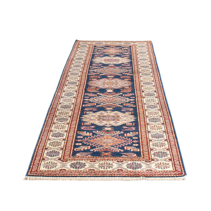 Tappeto corsia Tappeto Ziegler - Kazak - 302 x 84 cm - blu