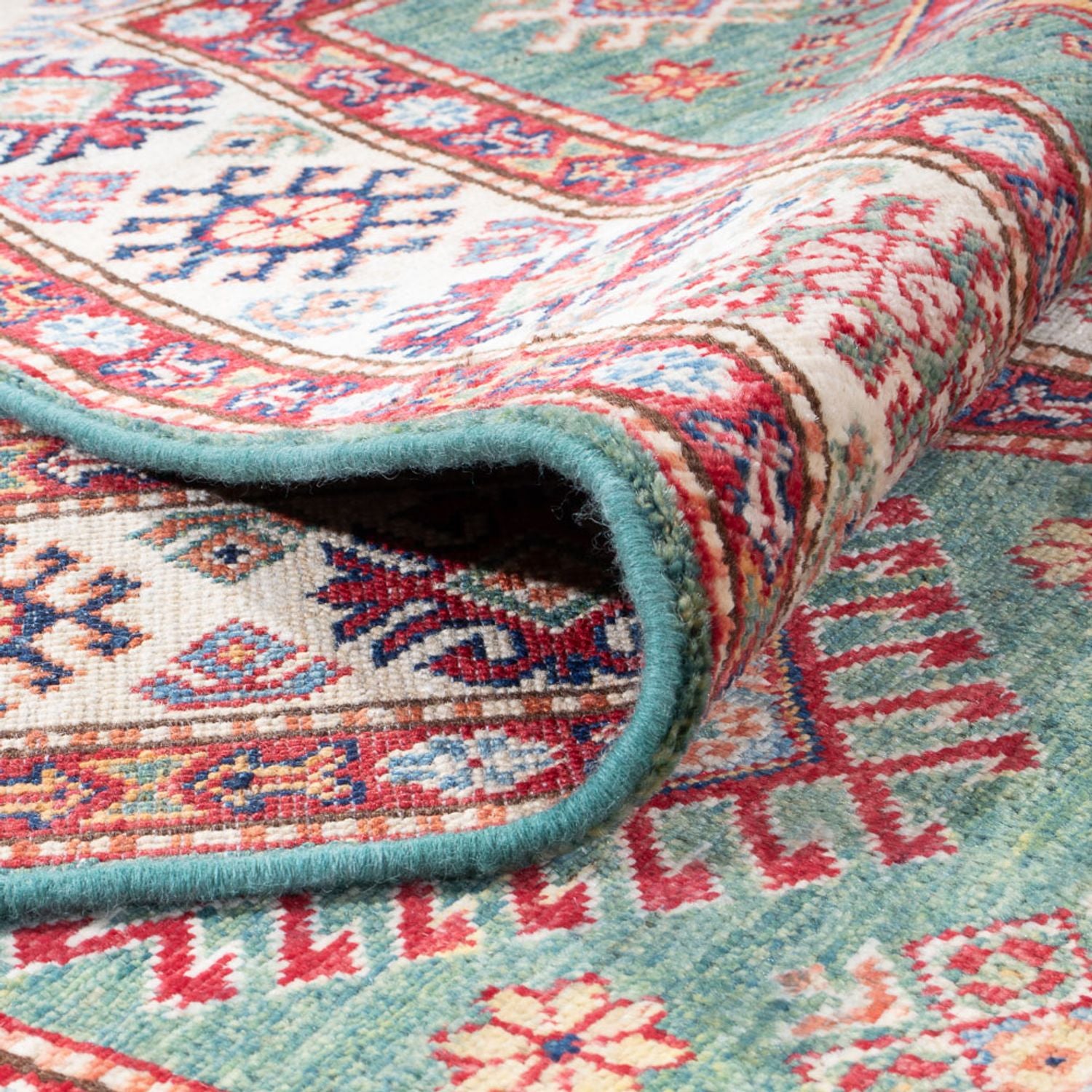 Tappeto corsia Tappeto Ziegler - Kazak - 311 x 77 cm - verde