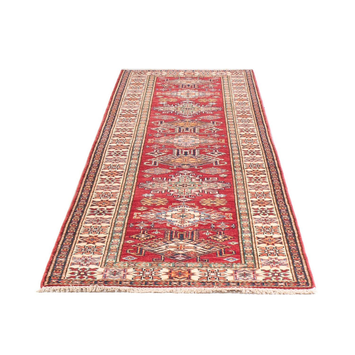 Tappeto corsia Tappeto Ziegler - Kazak - 299 x 77 cm - rosso