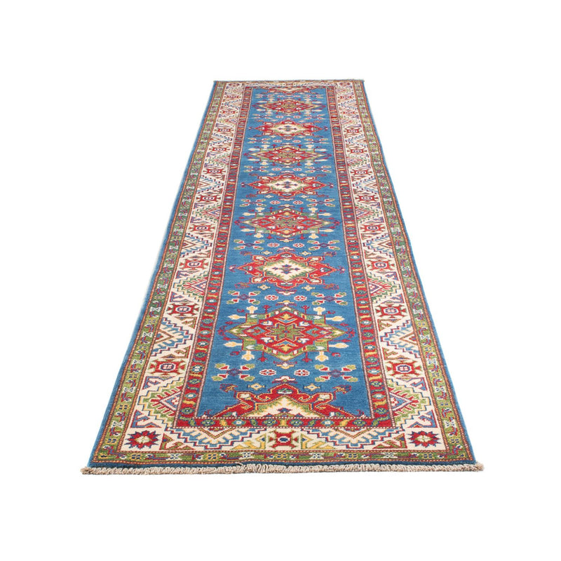 Tappeto corsia Tappeto Ziegler - Kazak - 403 x 78 cm - blu scuro