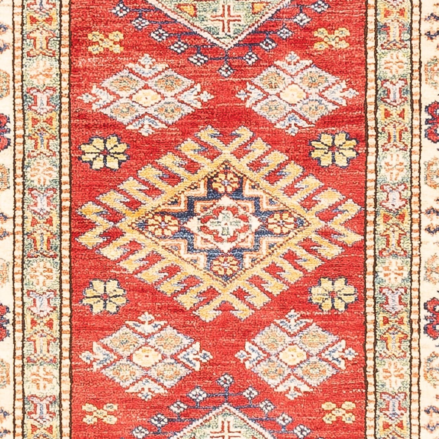 Tappeto corsia Tappeto Ziegler - Kazak - 307 x 83 cm - rosso