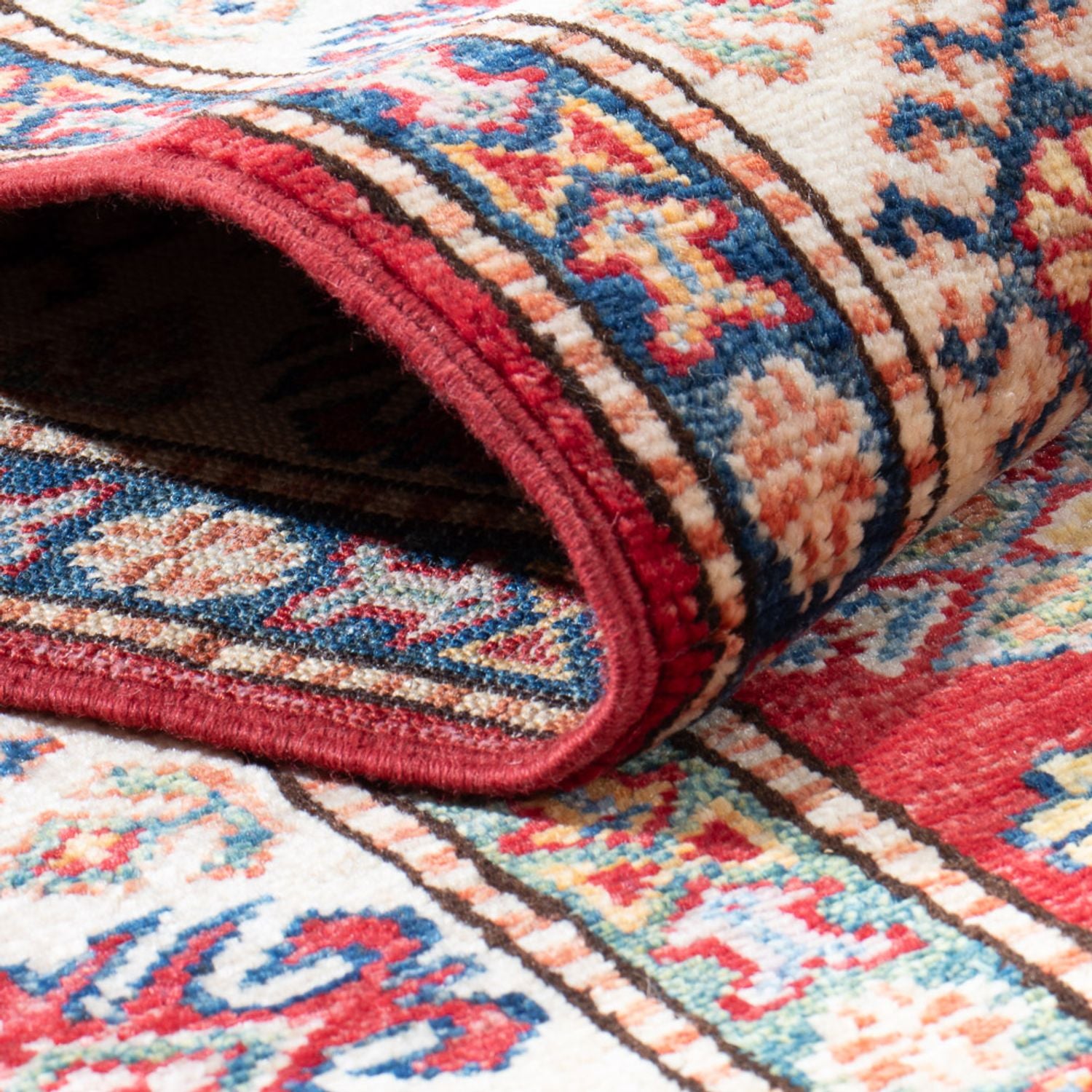 Tappeto corsia Tappeto Ziegler - Kazak - 307 x 83 cm - rosso
