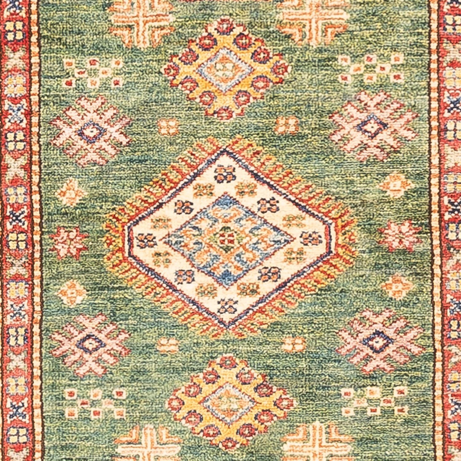 Tappeto corsia Tappeto Ziegler - Kazak - 295 x 76 cm - verde