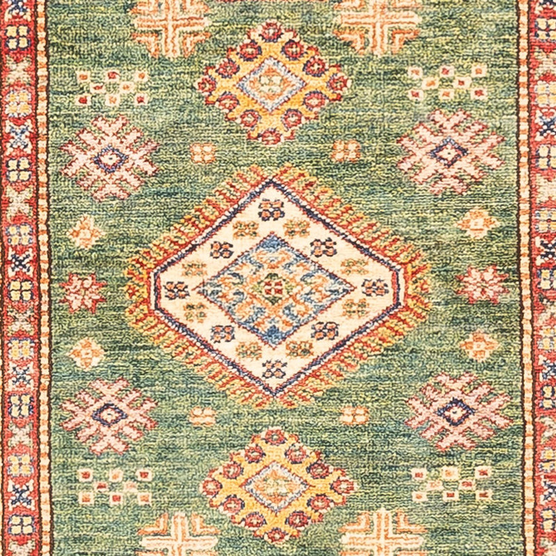 Tappeto corsia Tappeto Ziegler - Kazak - 295 x 76 cm - verde