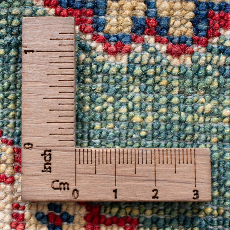 Tappeto corsia Tappeto Ziegler - Kazak - 295 x 76 cm - verde