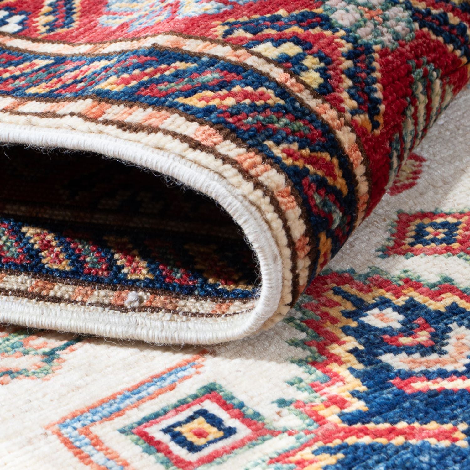 Tappeto corsia Tappeto Ziegler - Kazak - 315 x 78 cm - beige