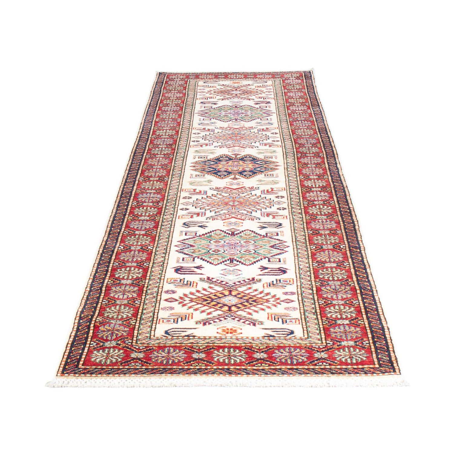 Tappeto corsia Tappeto Ziegler - Kazak - 315 x 78 cm - beige
