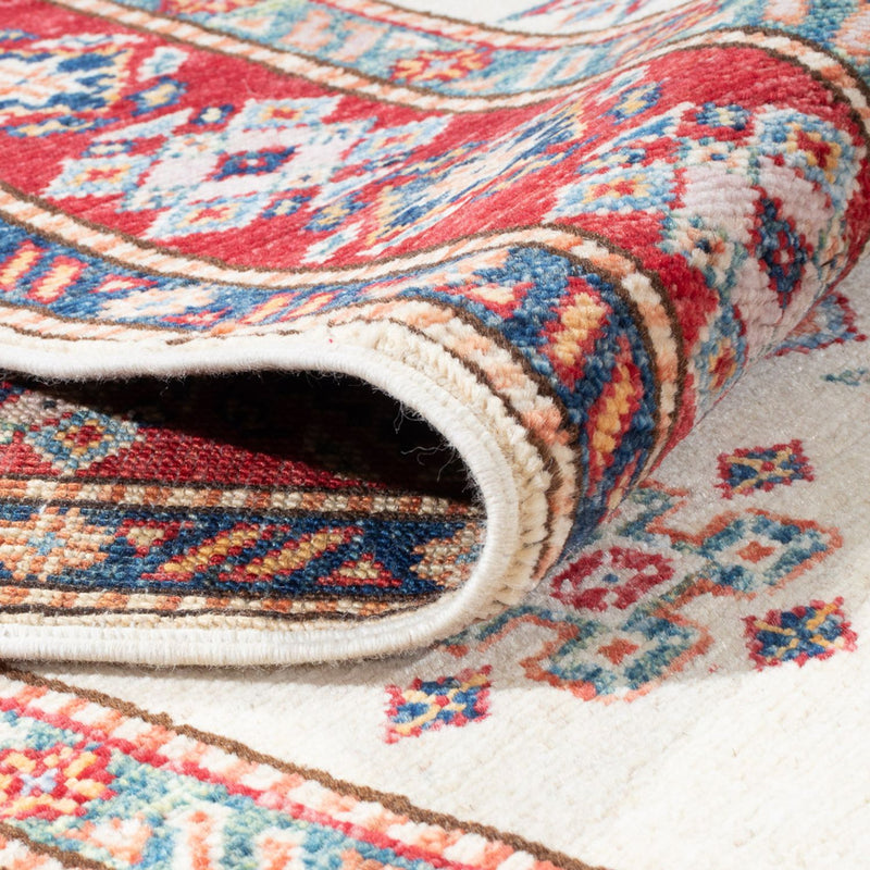 Tappeto corsia Tappeto Ziegler - Kazak - 305 x 85 cm - beige