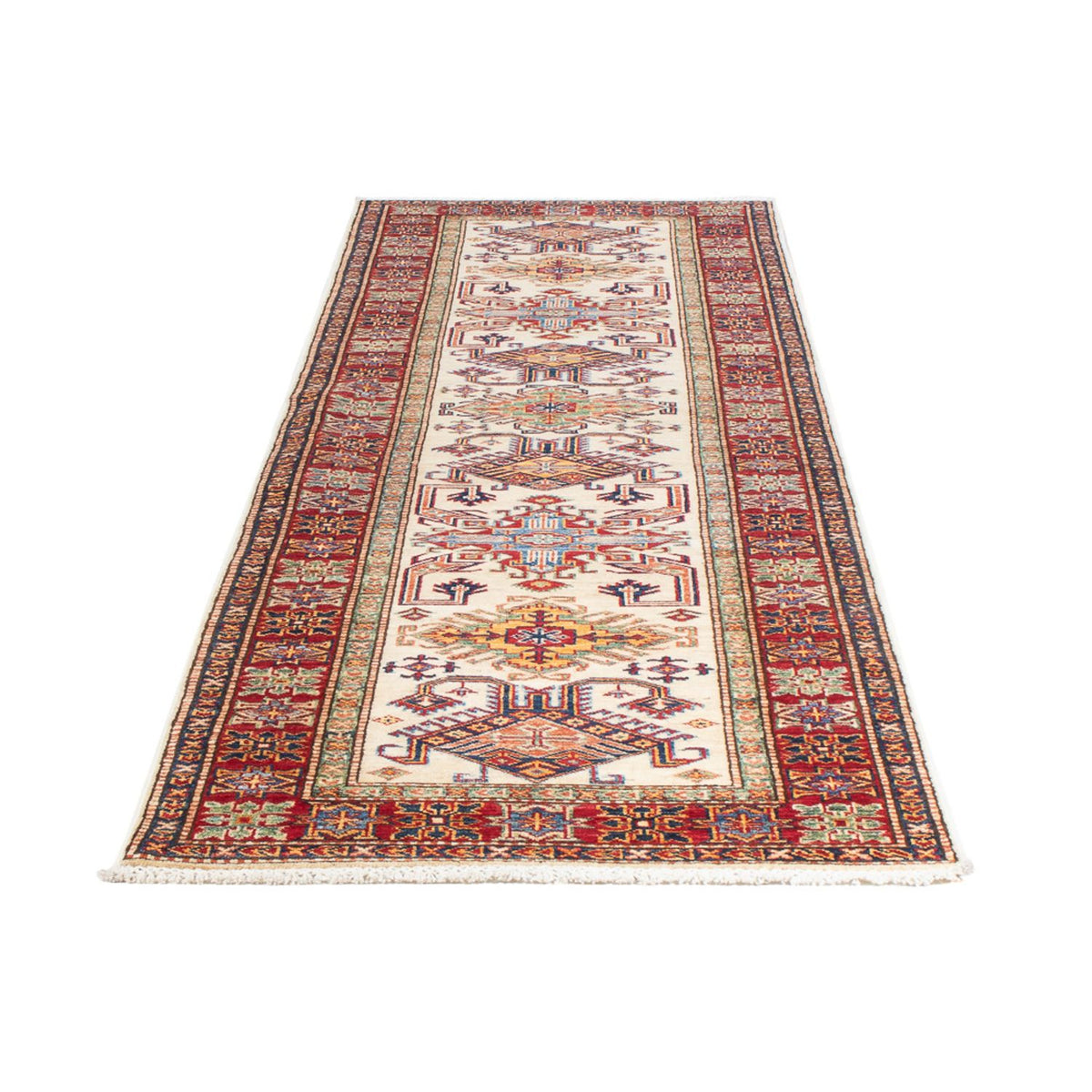 Tappeto corsia Tappeto Ziegler - Kazak - 293 x 79 cm - beige