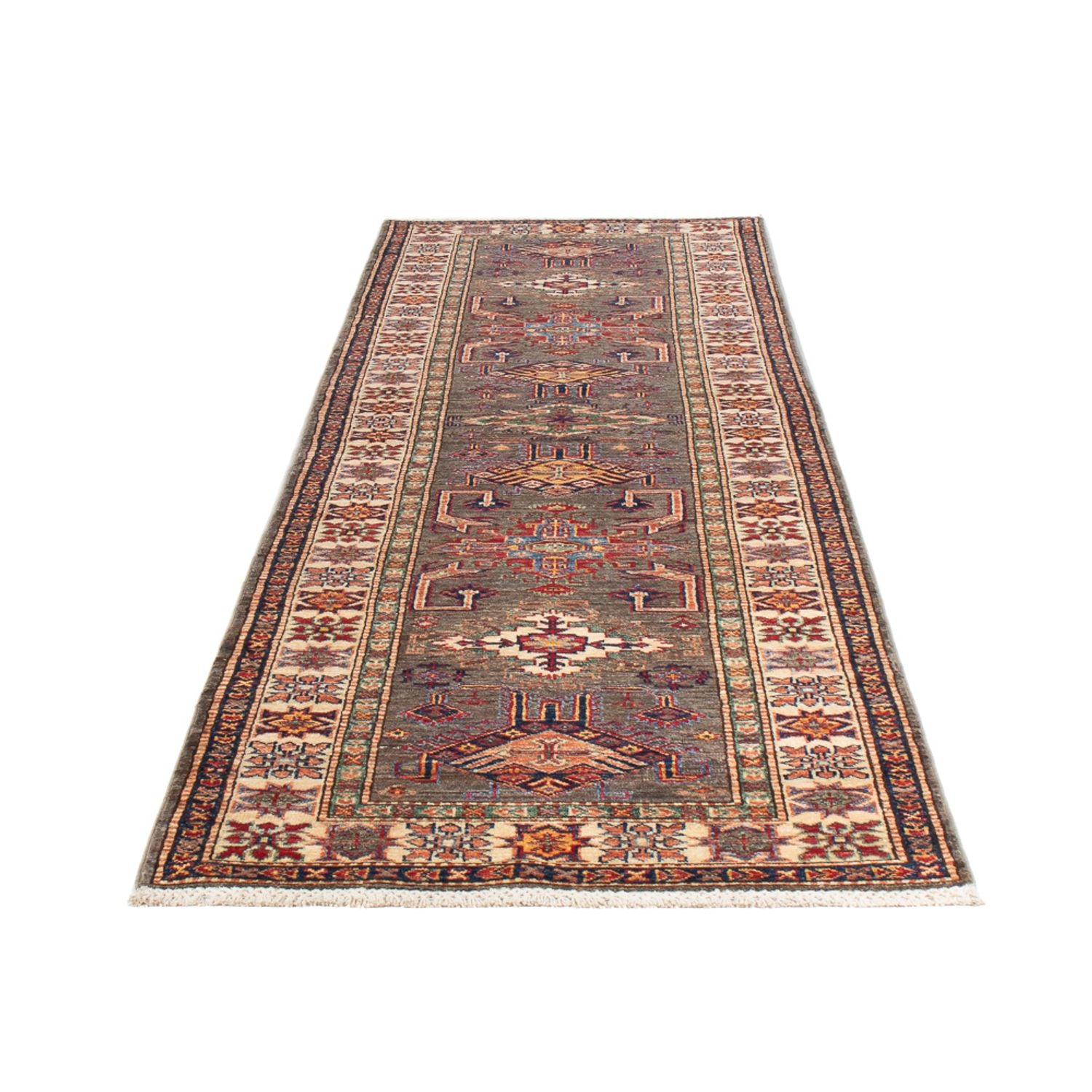 Tappeto corsia Tappeto Ziegler - Kazak - 308 x 80 cm - beige scuro