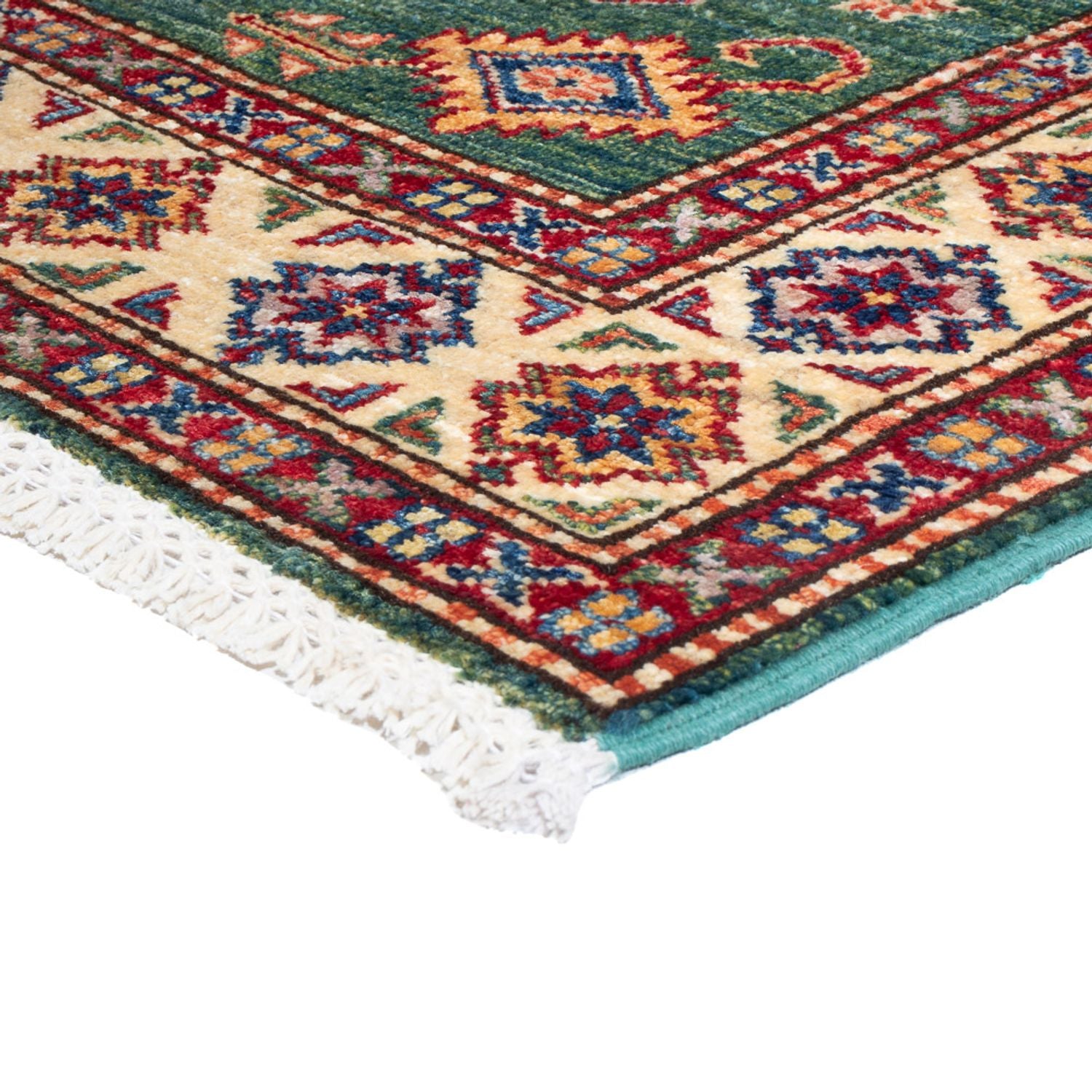 Tappeto corsia Tappeto Ziegler - Kazak - 296 x 80 cm - verde