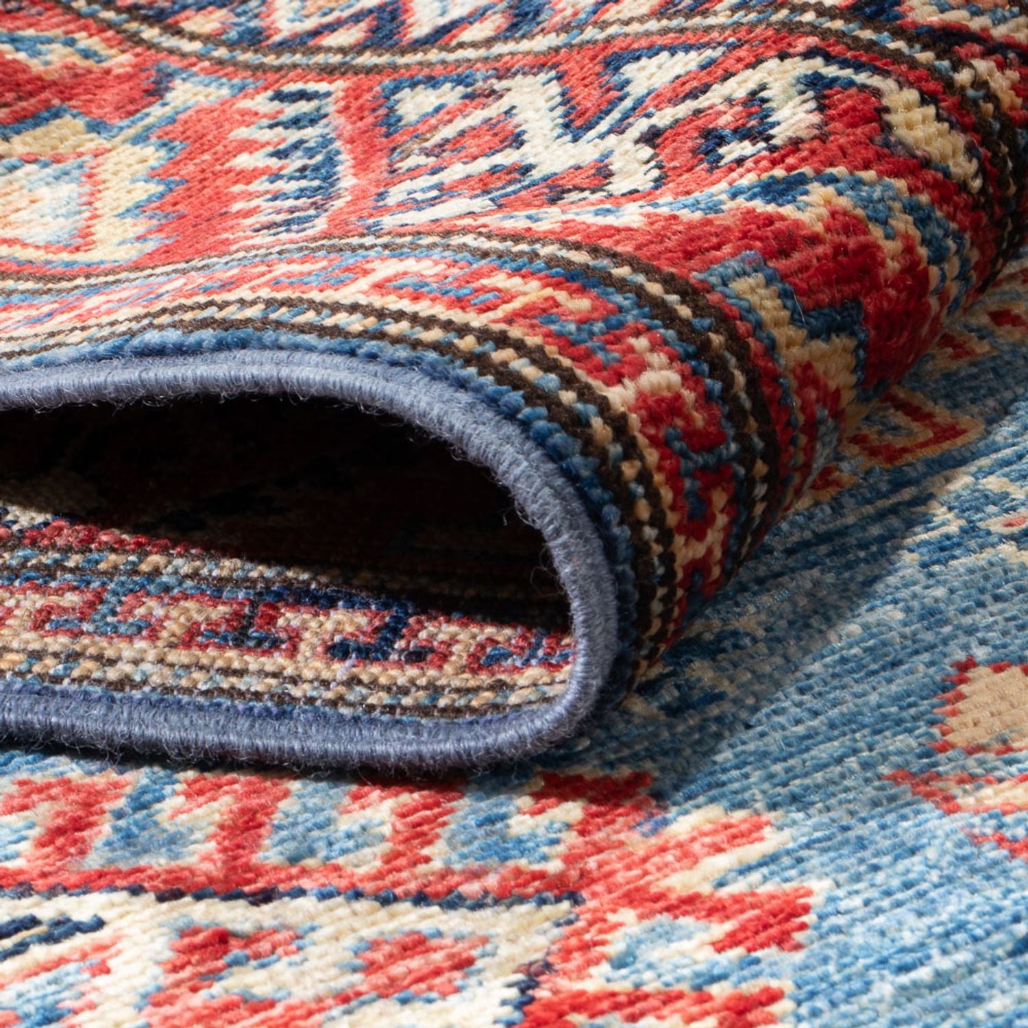 Tappeto corsia Tappeto Ziegler - Kazak - 312 x 75 cm - turchese