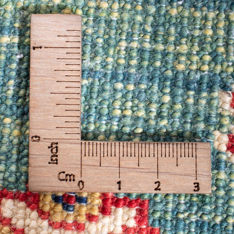 Tappeto corsia Tappeto Ziegler - Kazak - 302 x 78 cm - verde