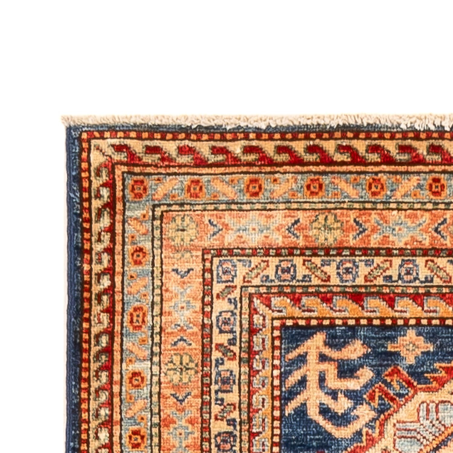 Tappeto corsia Tappeto Ziegler - Kazak - 304 x 80 cm - blu scuro