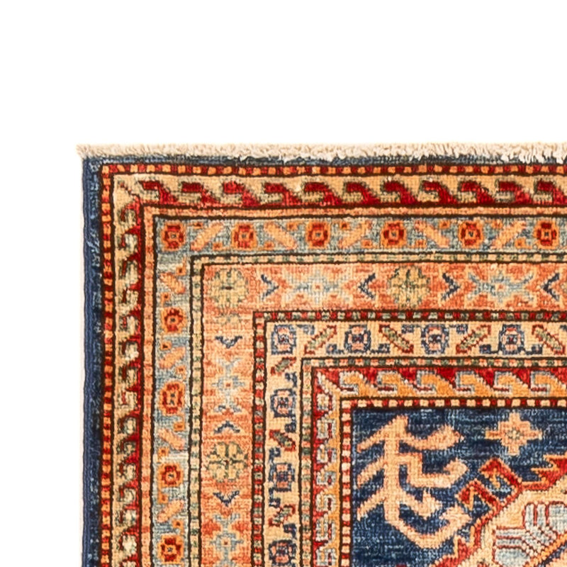 Tappeto corsia Tappeto Ziegler - Kazak - 304 x 80 cm - blu scuro