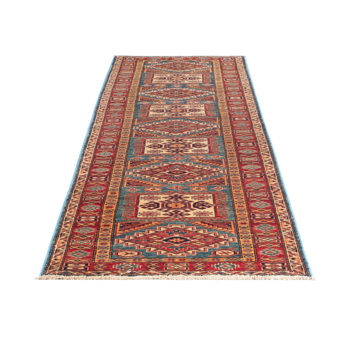 Tappeto corsia Tappeto Ziegler - Kazak - 307 x 78 cm - beige scuro