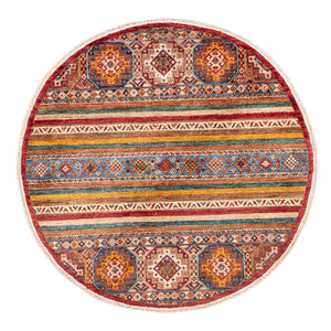 Tappeto Ziegler - Shal rotondo  - 124 x 117 cm - multicolore