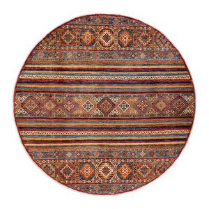 Tappeto Ziegler - Shal rotondo  - 208 x 201 cm - multicolore