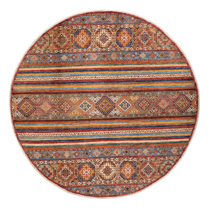 Tappeto Ziegler - Shal rotondo  - 202 x 202 cm - multicolore