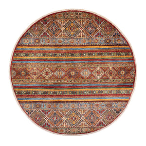 Tappeto Ziegler - Shal rotondo  - 151 x 152 cm - multicolore