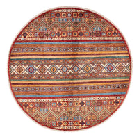 Tappeto Ziegler - Shal rotondo  - 137 x 145 cm - multicolore