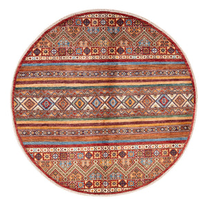 Tappeto Ziegler - Shal rotondo  - 137 x 145 cm - multicolore