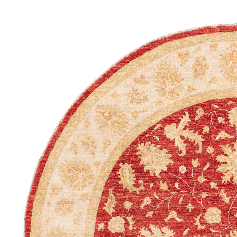 Tappeto Ziegler rotondo  - 247 x 247 cm - rosso