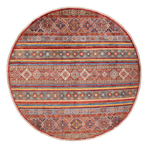 Tappeto Ziegler - Shal rotondo  - 195 x 199 cm - multicolore