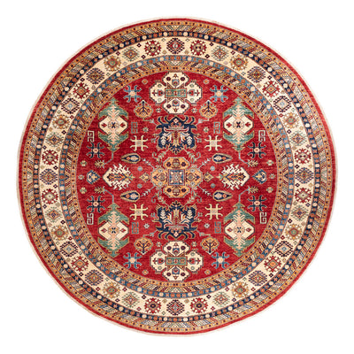 Tappeto Ziegler - Kazak rotondo  - 306 x 306 cm - multicolore