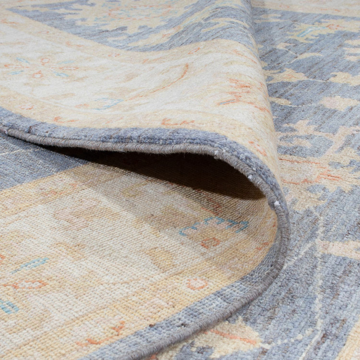 Tappeto Ziegler - 241 x 176 cm - blu mare