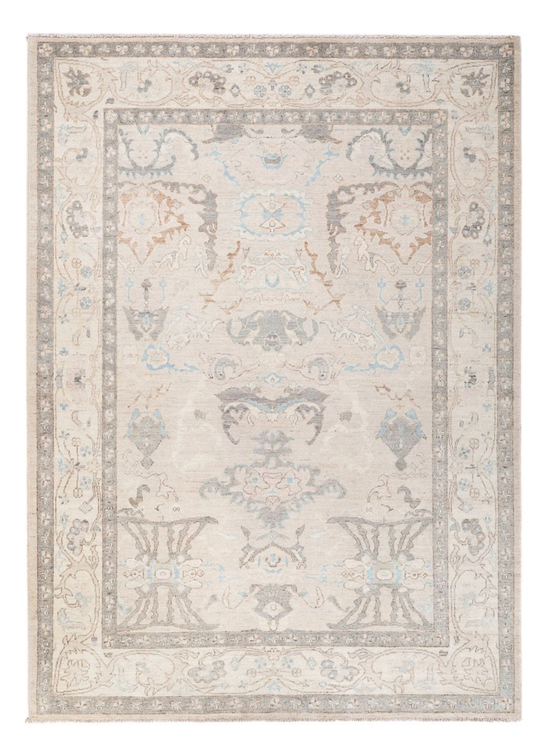 Tappeto Ziegler - Usak - 236 x 176 cm - grigio chiaro