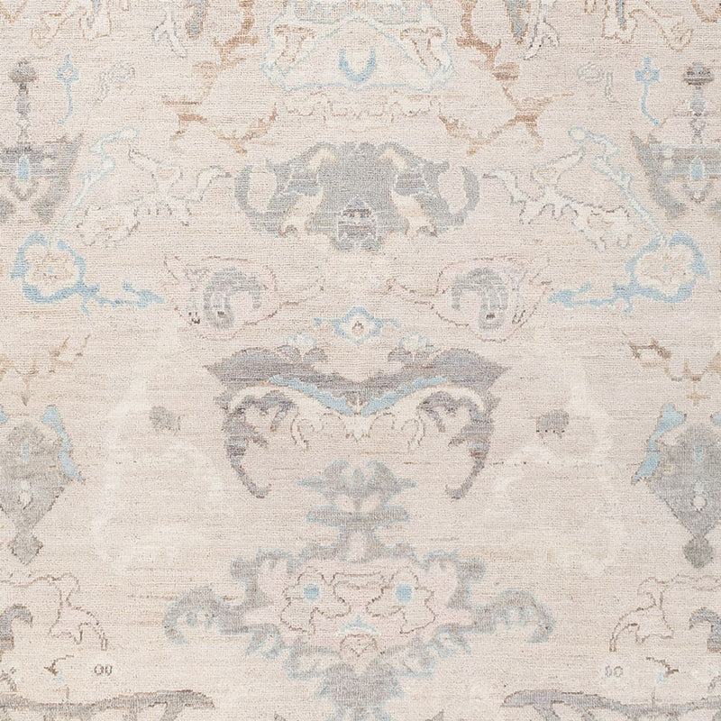 Tappeto Ziegler - Usak - 236 x 176 cm - grigio chiaro