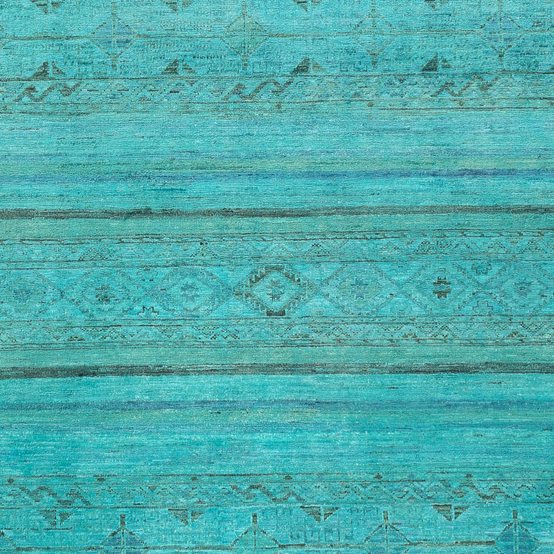 Tappeto Ziegler - Moderno - Vintage/Tinto di moda - 248 x 202 cm - turchese