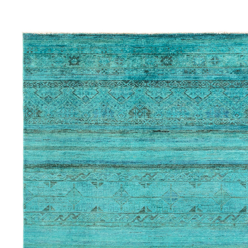 Tappeto Ziegler - Moderno - Vintage/Tinto di moda - 248 x 202 cm - turchese