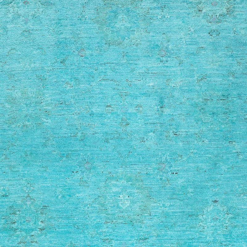 Tappeto Ziegler - Moderno - Vintage/Tinto di moda - 249 x 171 cm - turchese