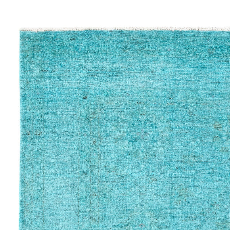 Tappeto Ziegler - Moderno - Vintage/Tinto di moda - 249 x 171 cm - turchese