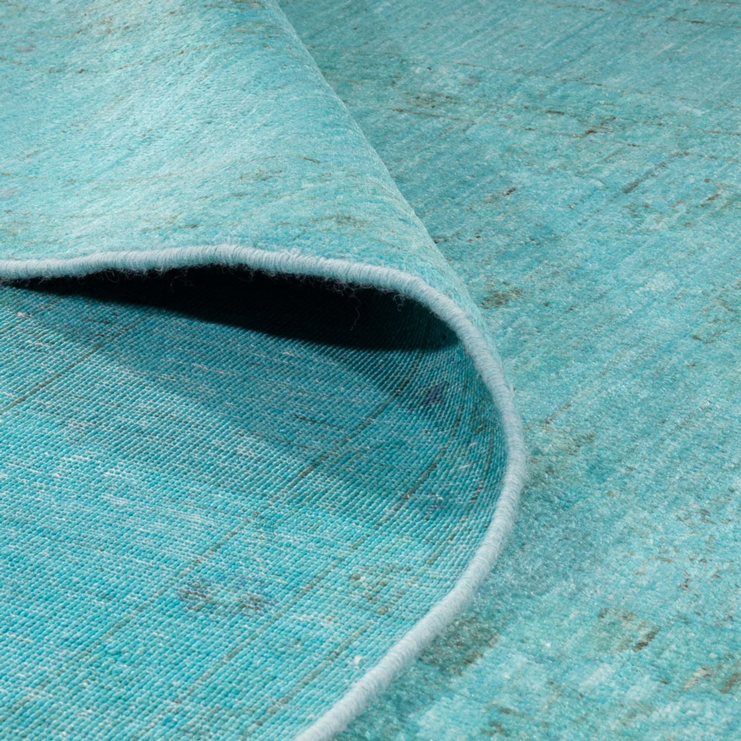 Tappeto Ziegler - Moderno - Vintage/Tinto di moda - 249 x 171 cm - turchese