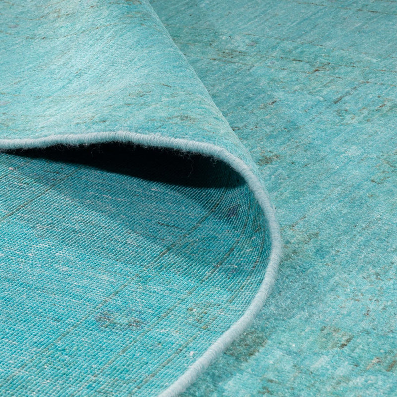 Tappeto Ziegler - Moderno - Vintage/Tinto di moda - 249 x 171 cm - turchese