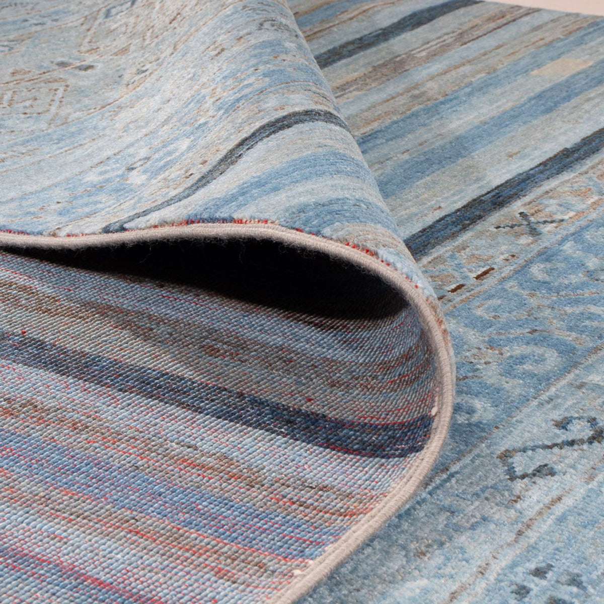 Tappeto Ziegler - Moderno - 241 x 170 cm - blu mare