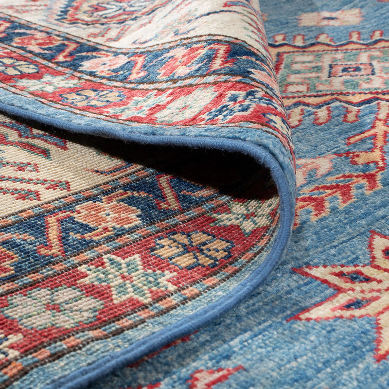 Tappeto Ziegler - Kazak - 300 x 244 cm - blu chiaro