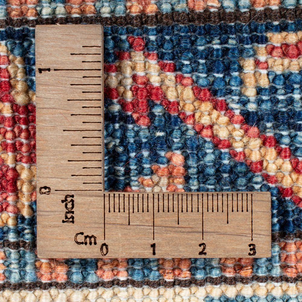 Tappeto Ziegler - Kazak - 300 x 244 cm - blu chiaro
